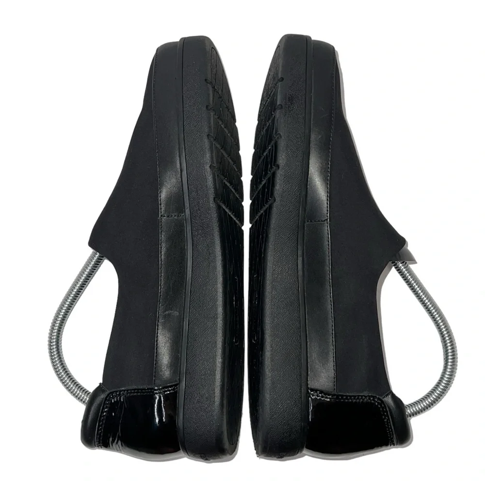 Donald J. Pliner Mera - D Platform Black slip-on Loafers Size 9M
